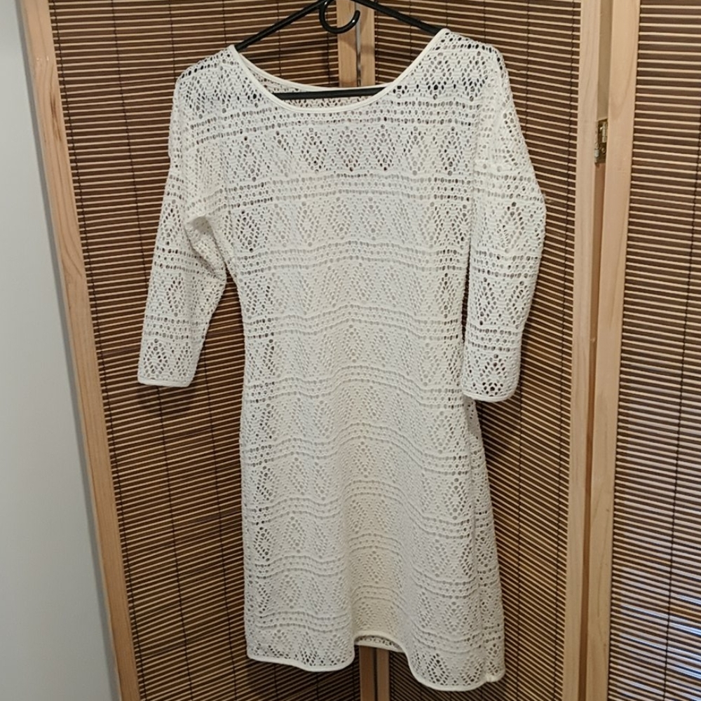 Express Lace Sheath Dress